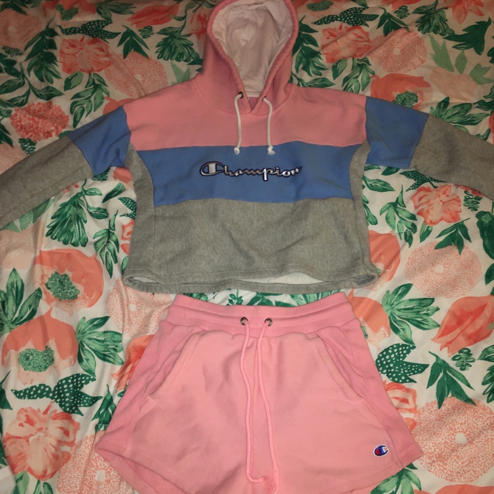 Champion Reverse Weave Hoodie Set